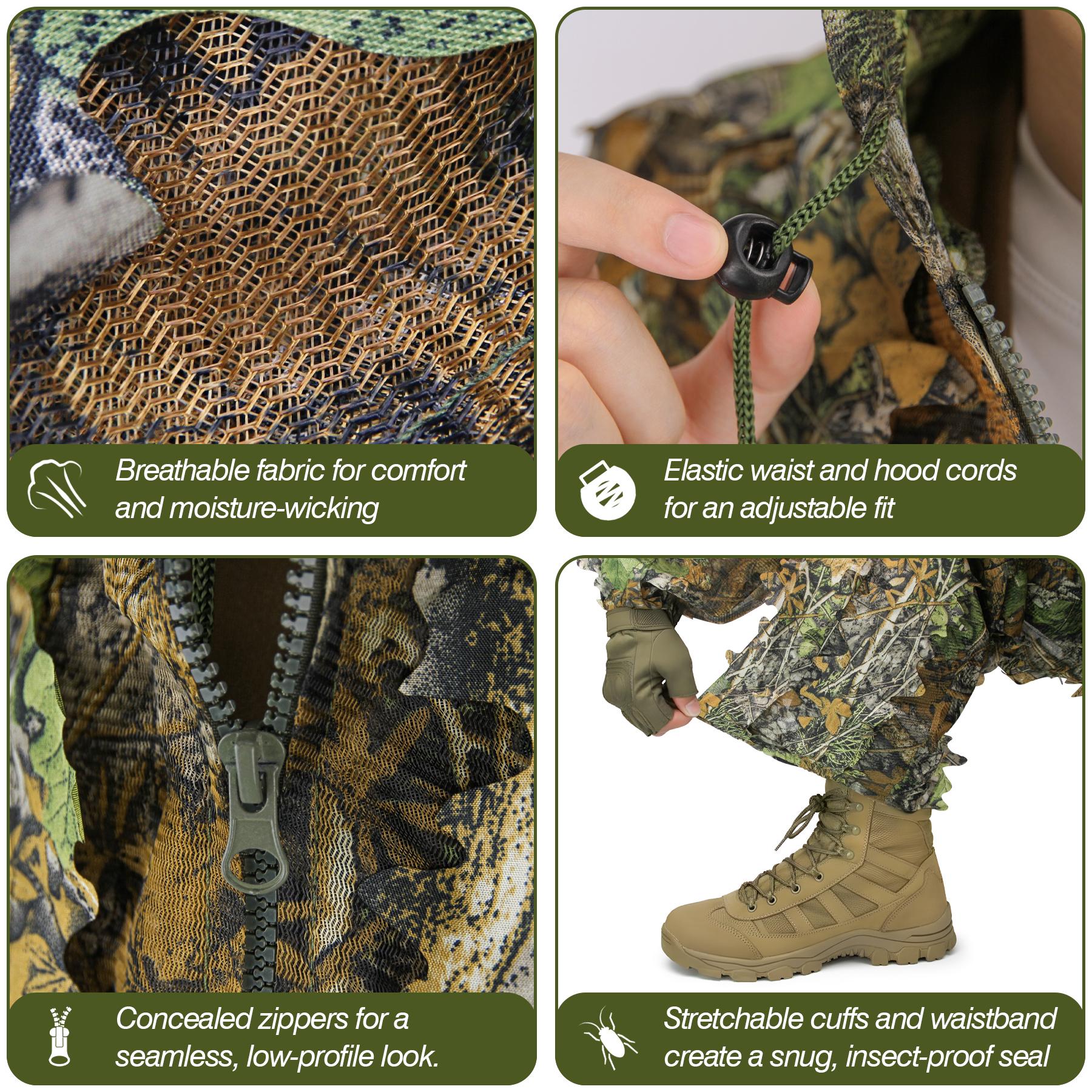 Traje Ghillie Biônico 3D com F - Hunting Outdoor Apparel avaliação e preço