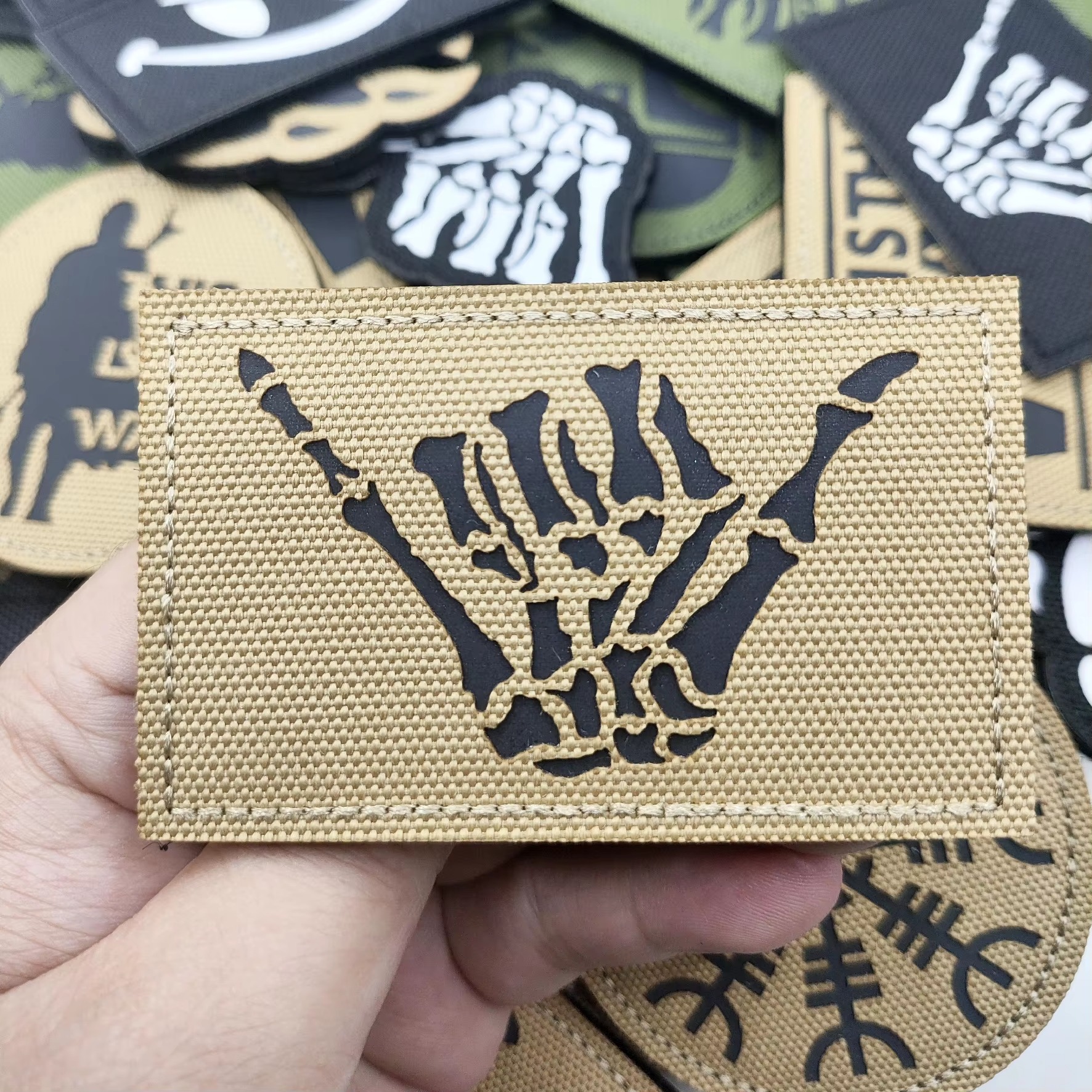 Emblema de caça para colete, i - Hunting Outdoor Apparel avaliação e preço