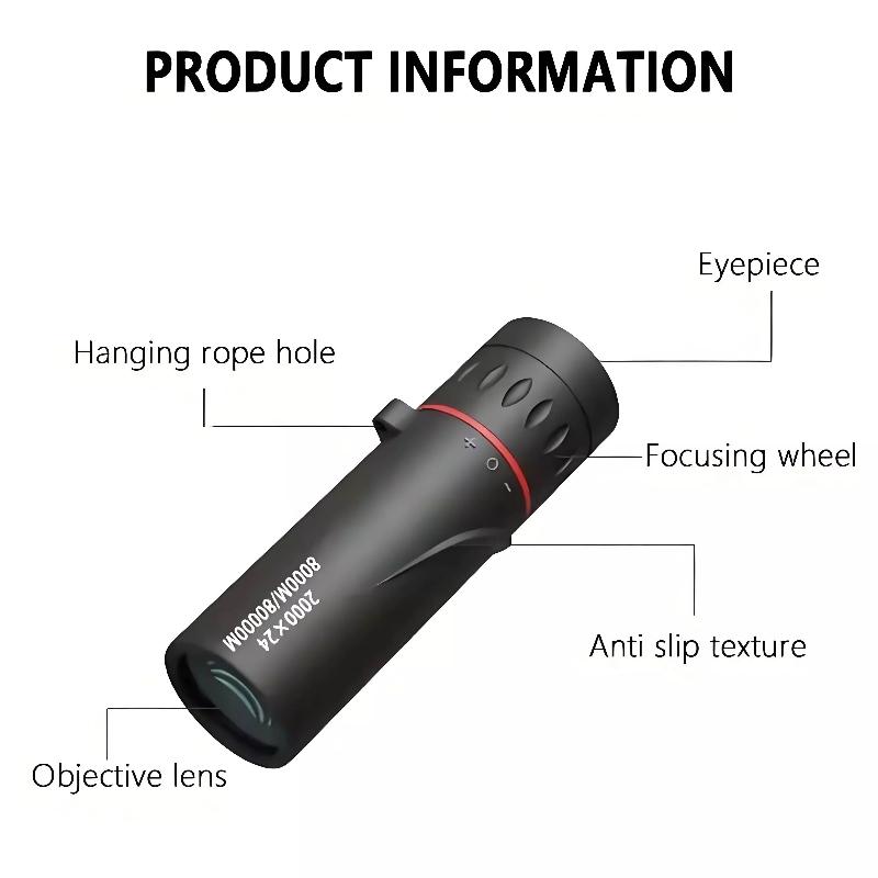 Monóculo HD 40X60, telescópio  - Monocular Night Vision avaliação e preço