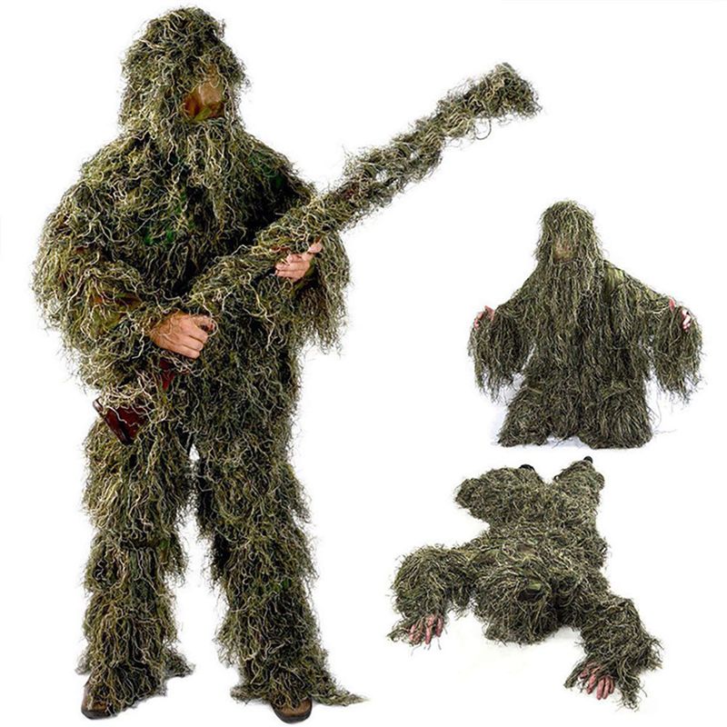 AEF6-2X 5 em 1 Traje Ghillie,  - Hunting Outdoor Apparel avaliação e preço