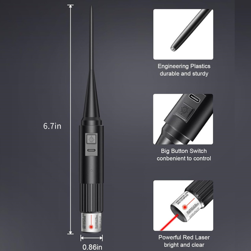 Kit universal de visão de furo - Laser Boresighter Kit avaliação e preço