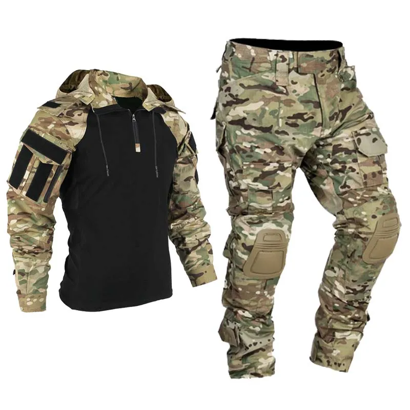 Uniforme Tático Masculino Mili - Outdoor Hunting Hoodie avaliação e preço